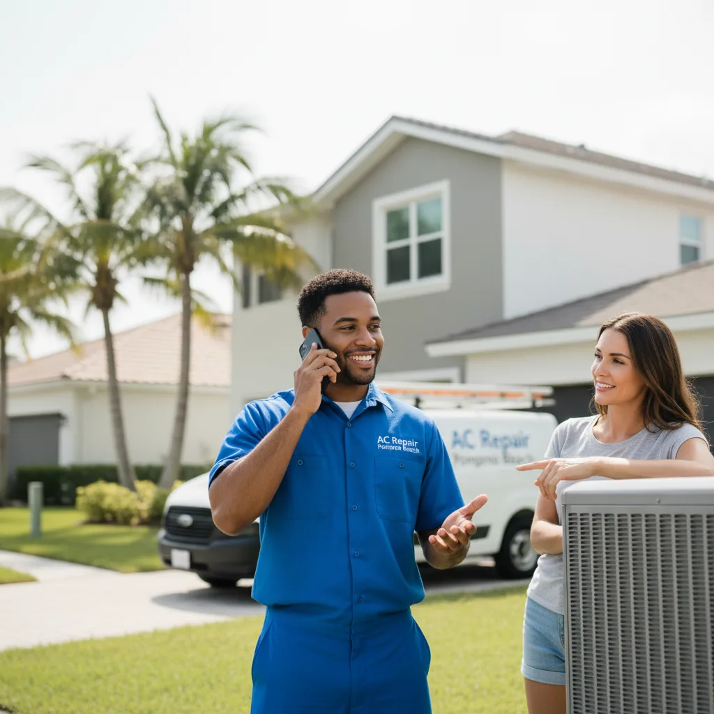 AC Repair Pompano Beach customer support in Wilmerding
